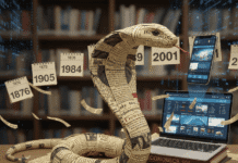 The Cobra Effect: Colonial Misinformation Masquerading as Economic Theory Cobra effect myth debunked: illustration of newspaper snake coiled around economics books showing how colonial misinformation became economic theory